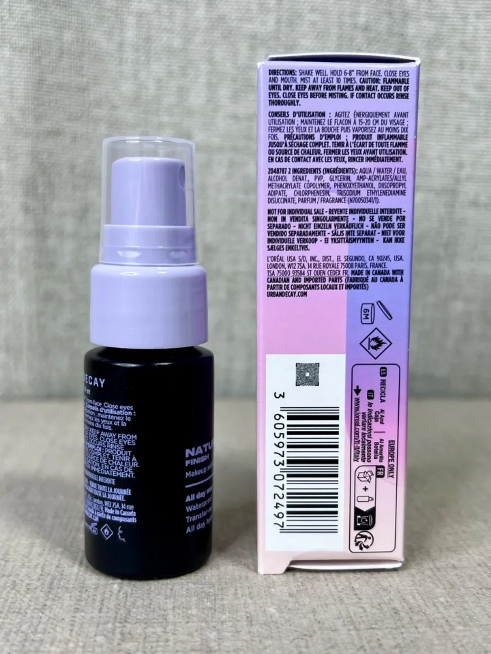 ❤️3 for $25❤️ Urban Decay All Nighter Setting Spray mini
